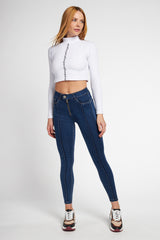 High Waist Jeans Mujer 1372