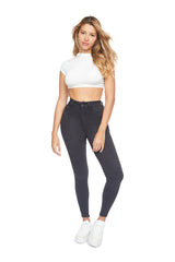 Jeans Mujer Tiro Alto Pitillo 1451