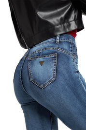 Jeans Tiro Alto Pitillo 1621