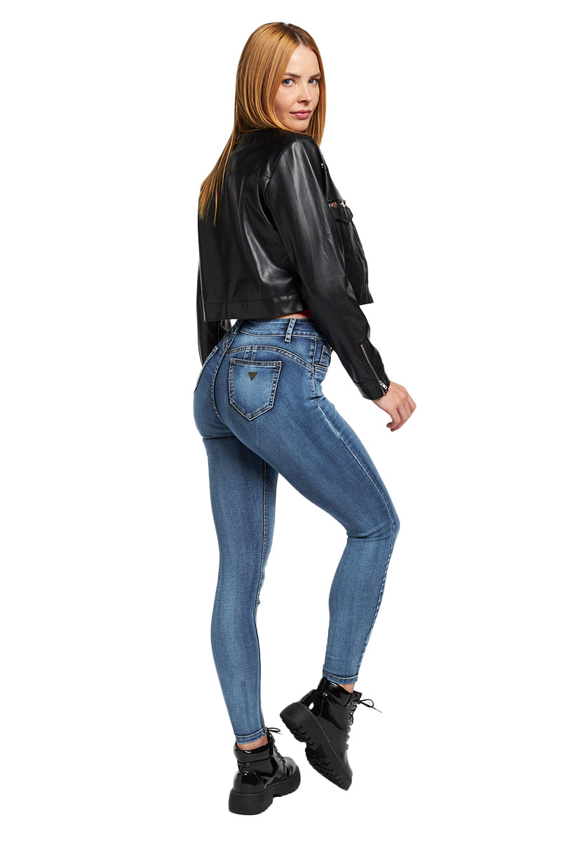 Jeans Tiro Alto Pitillo 1621