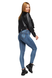 Jeans Tiro Alto Pitillo 1621