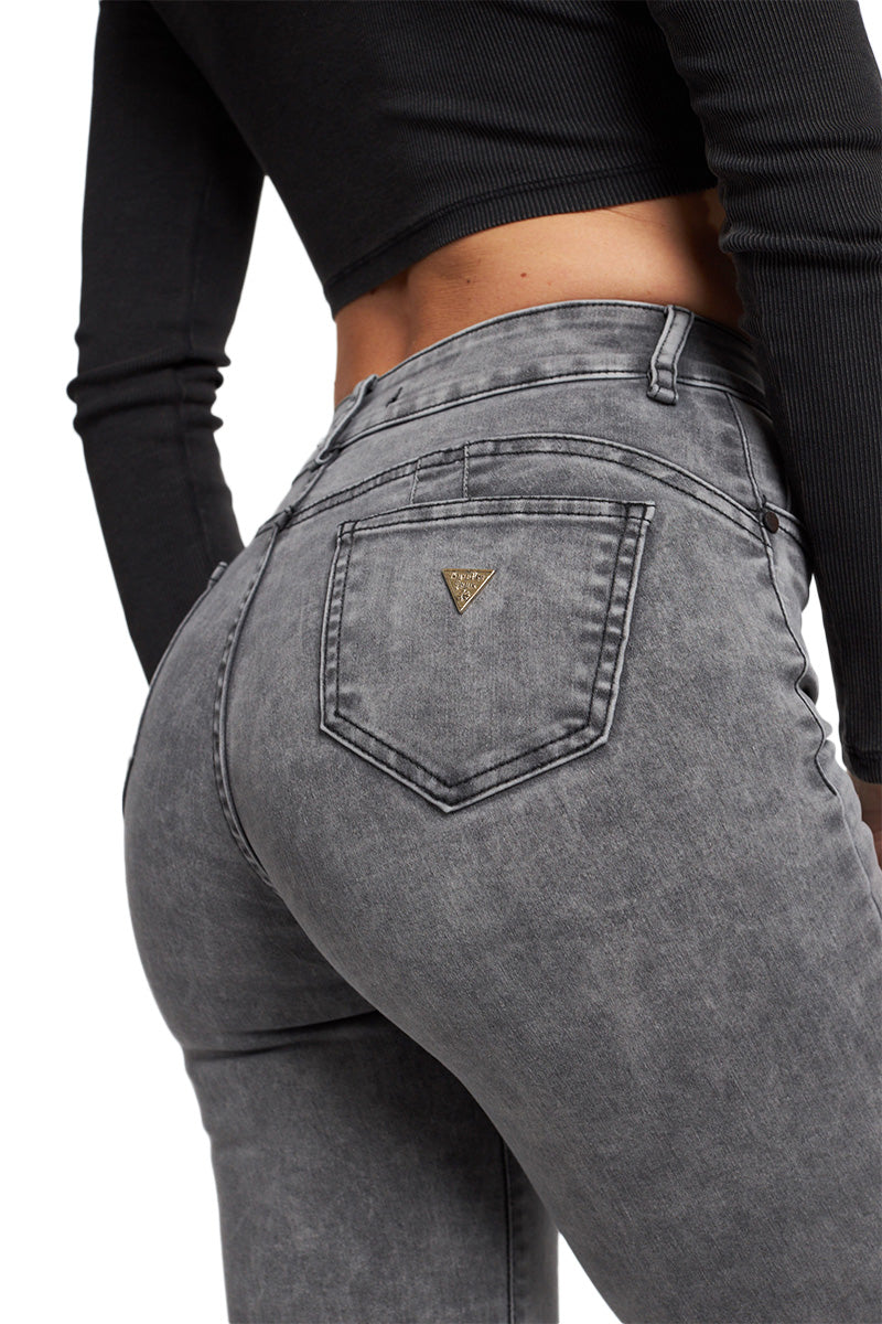 Jeans Mujer Flare 1752 Gris Paradise Jeans 2