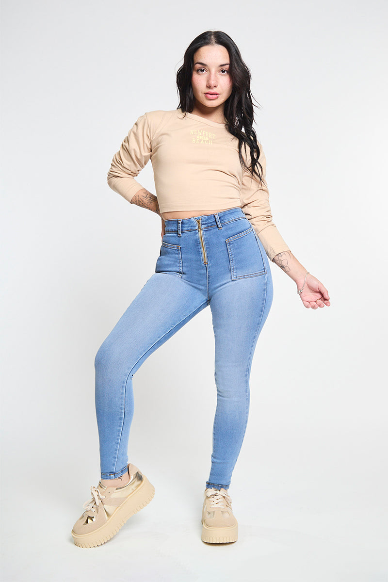 Jeans High Waist 1821