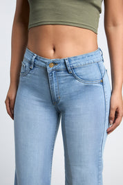 Jeans Pants Tiro Medio 1917