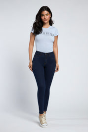 Jeans Tiro Alto Pitillo 2010
