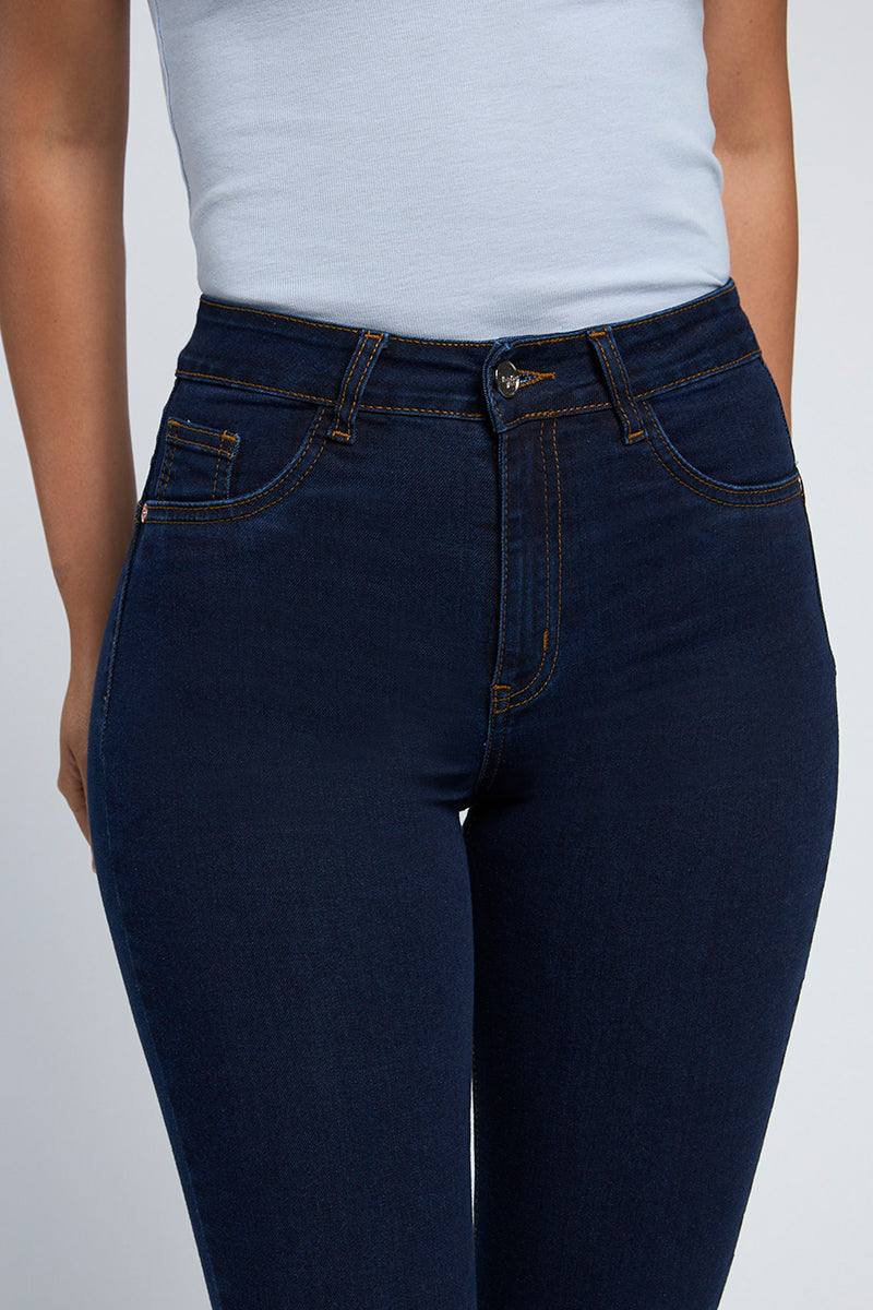 Jeans Tiro Alto Pitillo 2010