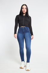Jeans Mujer Tiro Alto Pitillo 2045