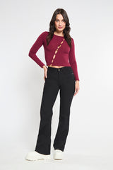 Jeans Mujer Tiro Alto Recto 2090