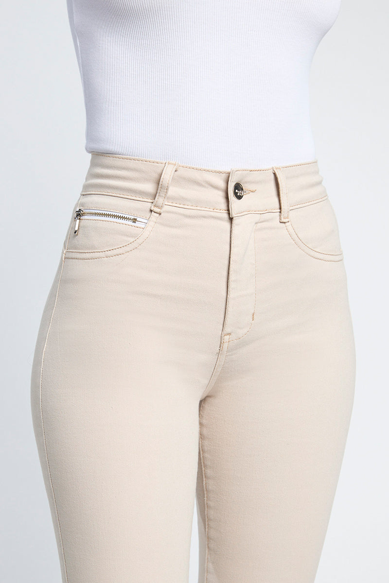 Jeans Tiro Alto Pitillo 2094