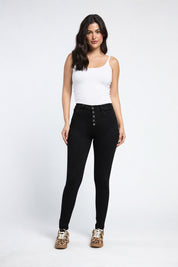 Jeans Tiro Alto Pitillo 2138