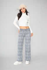 Jeans Mujer Pants Tiro Medio 1919