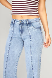 Jeans Mujer Pants Tiro Medio 2126