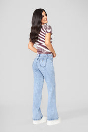 Jeans Mujer Pants Tiro Medio 2126