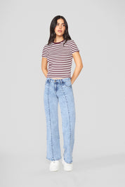 Jeans Mujer Pants Tiro Medio 2126