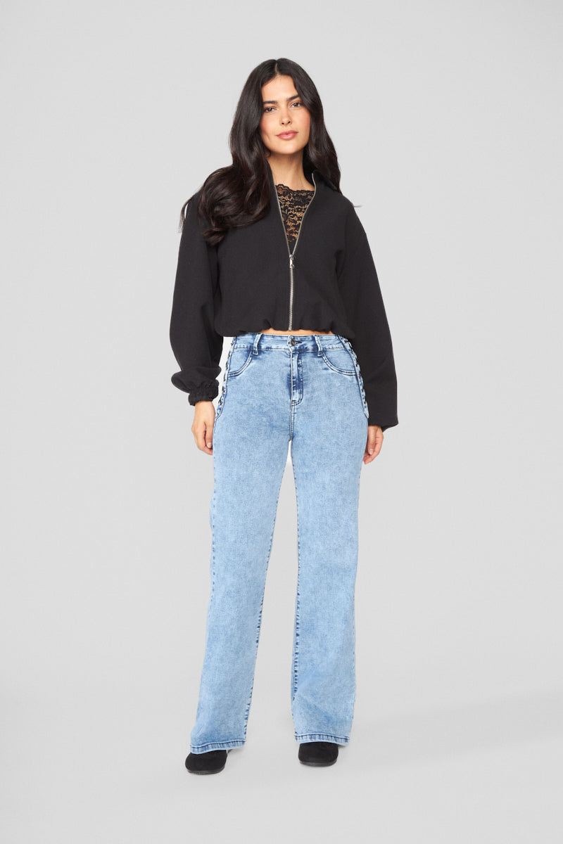 Jeans Mujer Pants 2116 Celeste