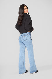 Jeans Mujer Pants 2116 Celeste
