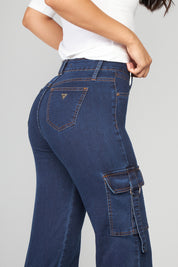 Jeans Mujer Pants Cargo 2121