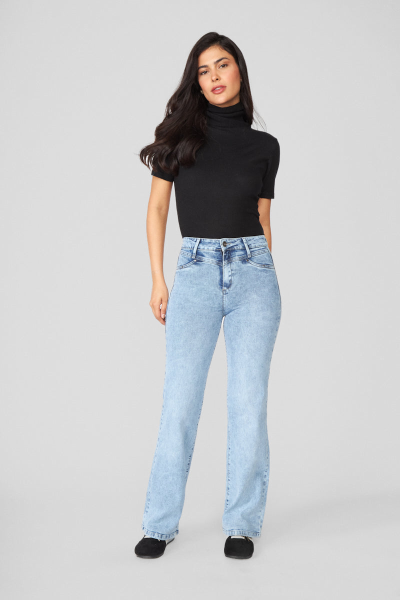 Jeans Mujer Pants Tachas 1926