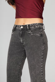 Jeans Mujer Pants Tiro Medio 1921