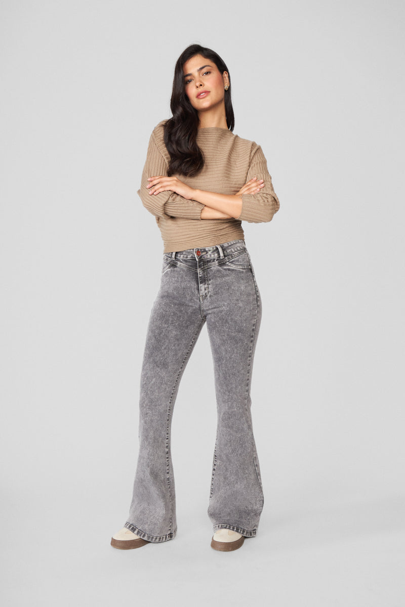Jeans Mujer Jeans Flare 2133