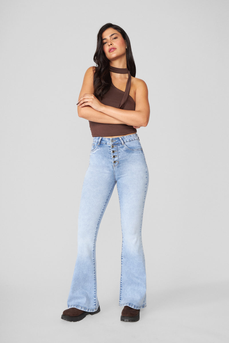 Jeans Mujer Flare 2130