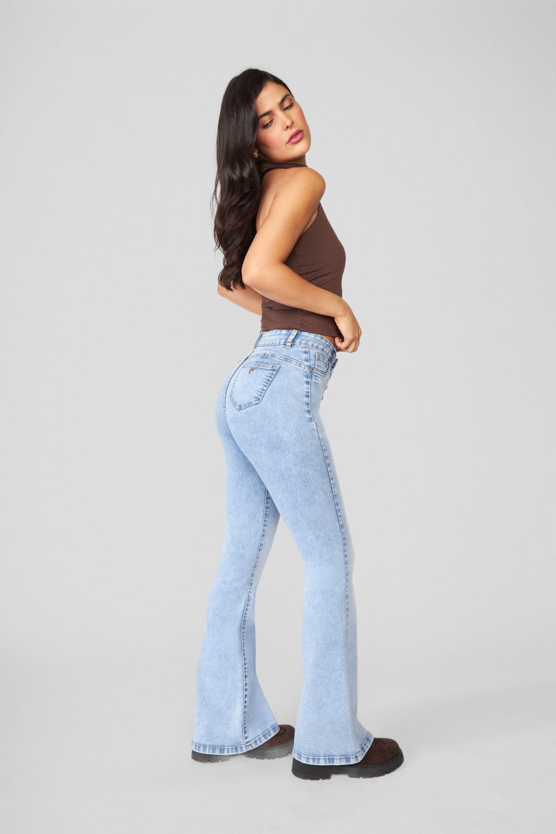 Jeans Mujer Flare 2130