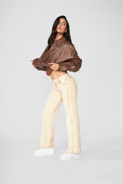 Jeans Mujer Pants Tiro Medio 2128