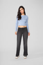 Jeans Mujer Pants Tiro Medio Riverside 2117