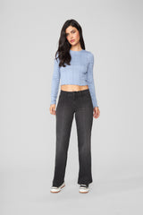 Jeans Mujer Pants Tiro Medio Riverside 2117