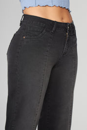 Jeans Mujer Pants Tiro Medio Riverside 2117