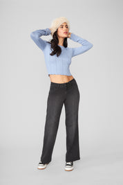 Jeans Mujer Pants Tiro Medio Riverside 2117