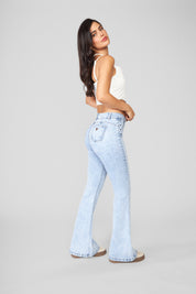 Jeans Mujer Flare Malibu 2152