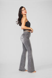Jeans Mujer Flare Iconic Lace Up 2085