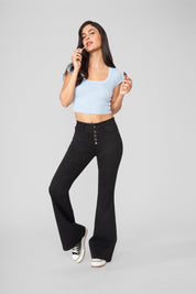 Jeans Mujer Flare 2158