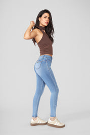 Jeans Mujer High Waist 1821