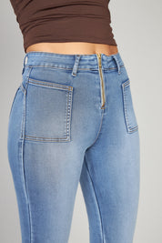 Jeans Mujer High Waist 1821