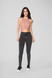 Jeans Mujer Tiro Alto Pitillo 2066