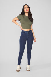 Jeans Mujer Tiro Alto Pitillo 1114