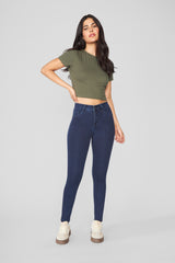 Jeans Mujer Tiro Alto Pitillo 1114