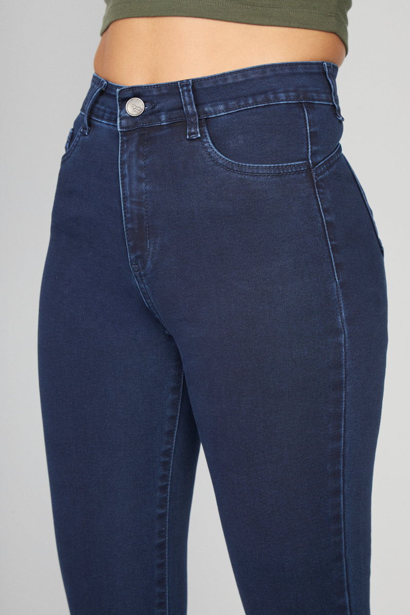 Jeans Mujer Tiro Alto Pitillo 1114